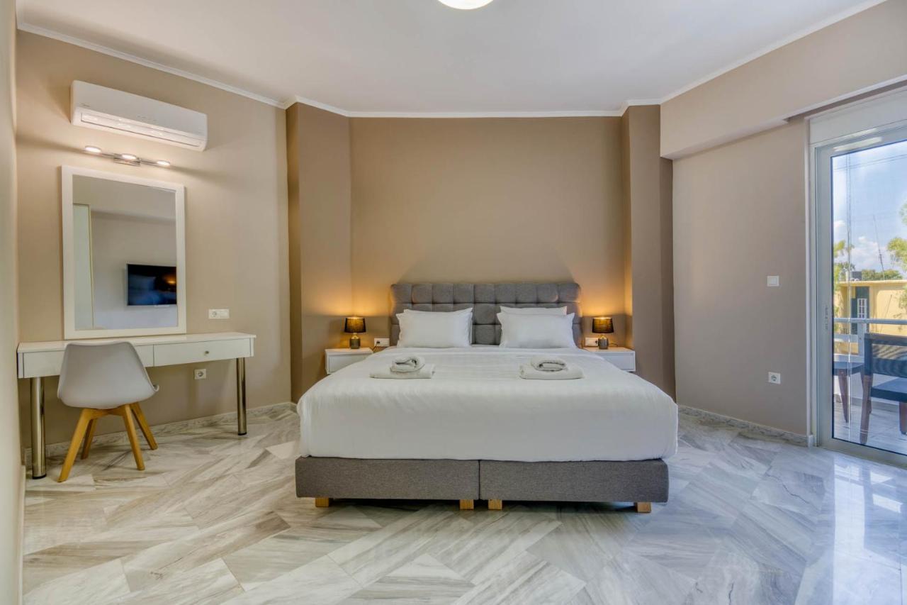 Rhodes Island Elli Beach Apartments Rhodes City Екстериор снимка